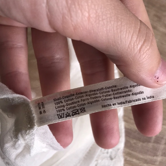 ❤️Free People one lace boho embroidered mini dress - Picture 8 of 8